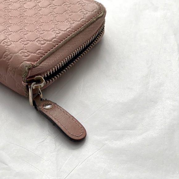 GUCCI - Micro Guccissima Zip Around Continental Wallet - Picture 11 of 16